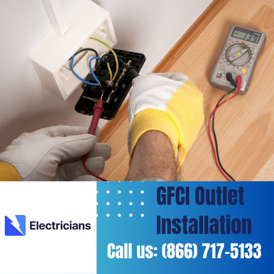 GFCI Outlet Installation by Garland Electricians | Enhancing Electrical Safety at Home